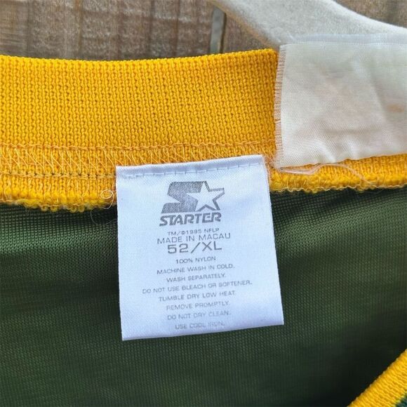 Vintage Green Bay Packers Brett Favre Starter Jersey XL Unisex NFL Football - Picture 3 of 8
